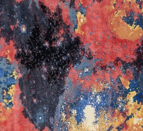 kashmiri modern silk rugs