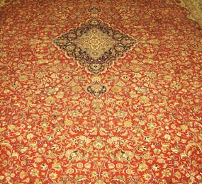 traditional silk rugs in india
