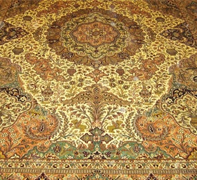 best quality traditional silk rugs